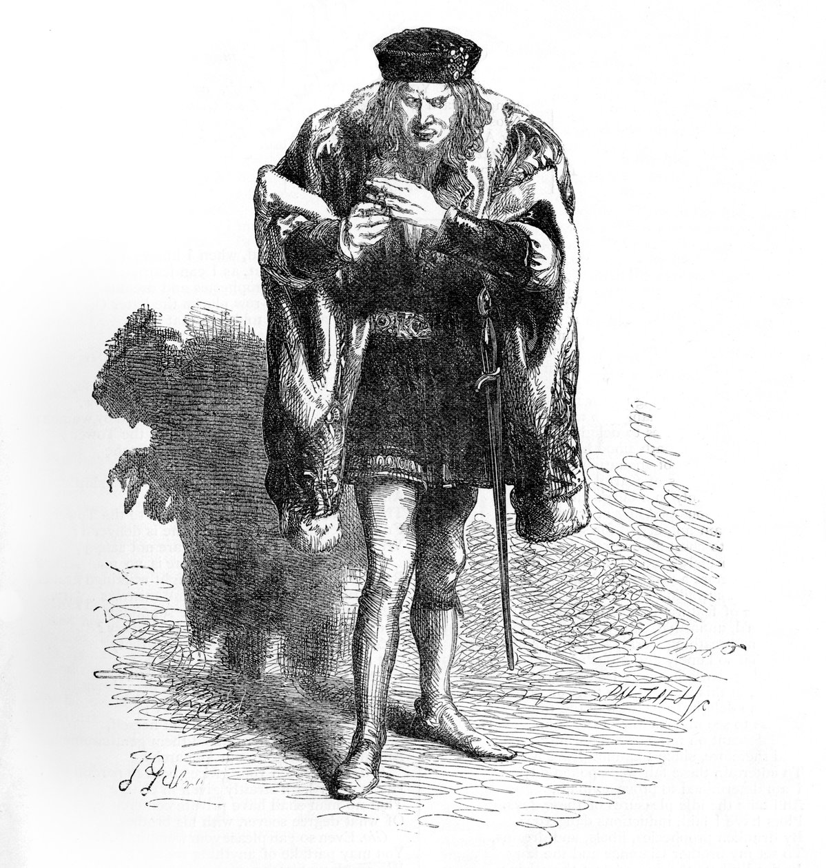 William Shakespeare tarafından Richard III by John Gilbert