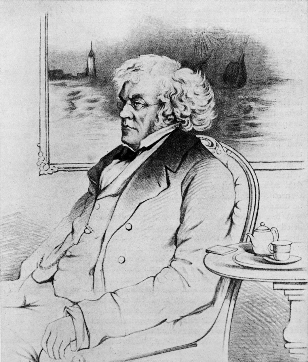 William Makepeace Thackeray - by John Gilbert