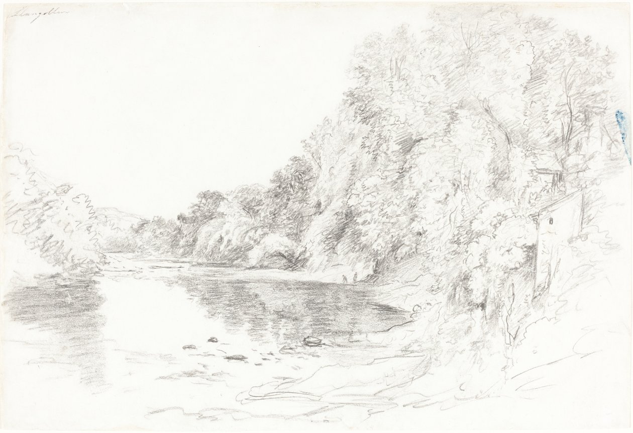 Llangollen Nehri by John Glover