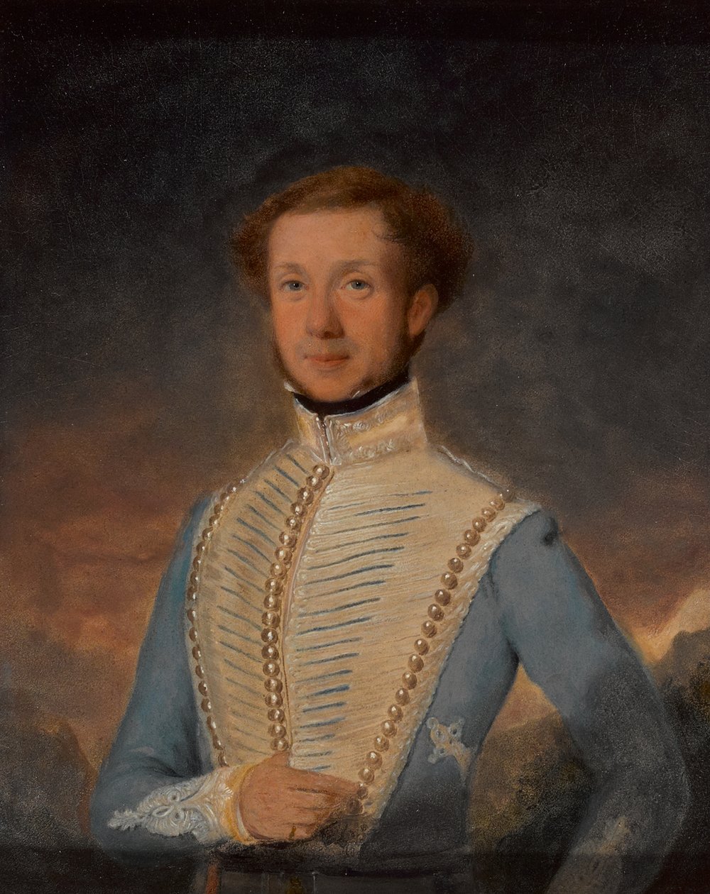 Teğmen Henry Briggs, 2. Madras Hafif Süvari, 1832 dolaylarında by John Godwin Williams
