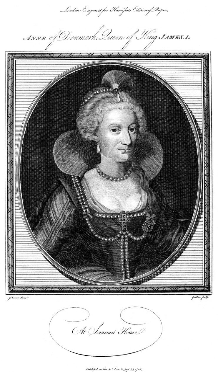 Danimarkalı Anne 1574-1619, Kral I. James