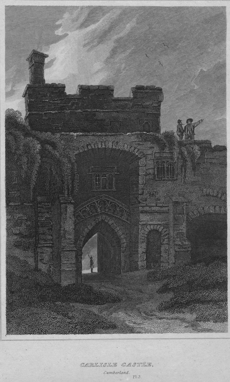 Carlisle Kalesi, Cumberland, 1814 by John Greig