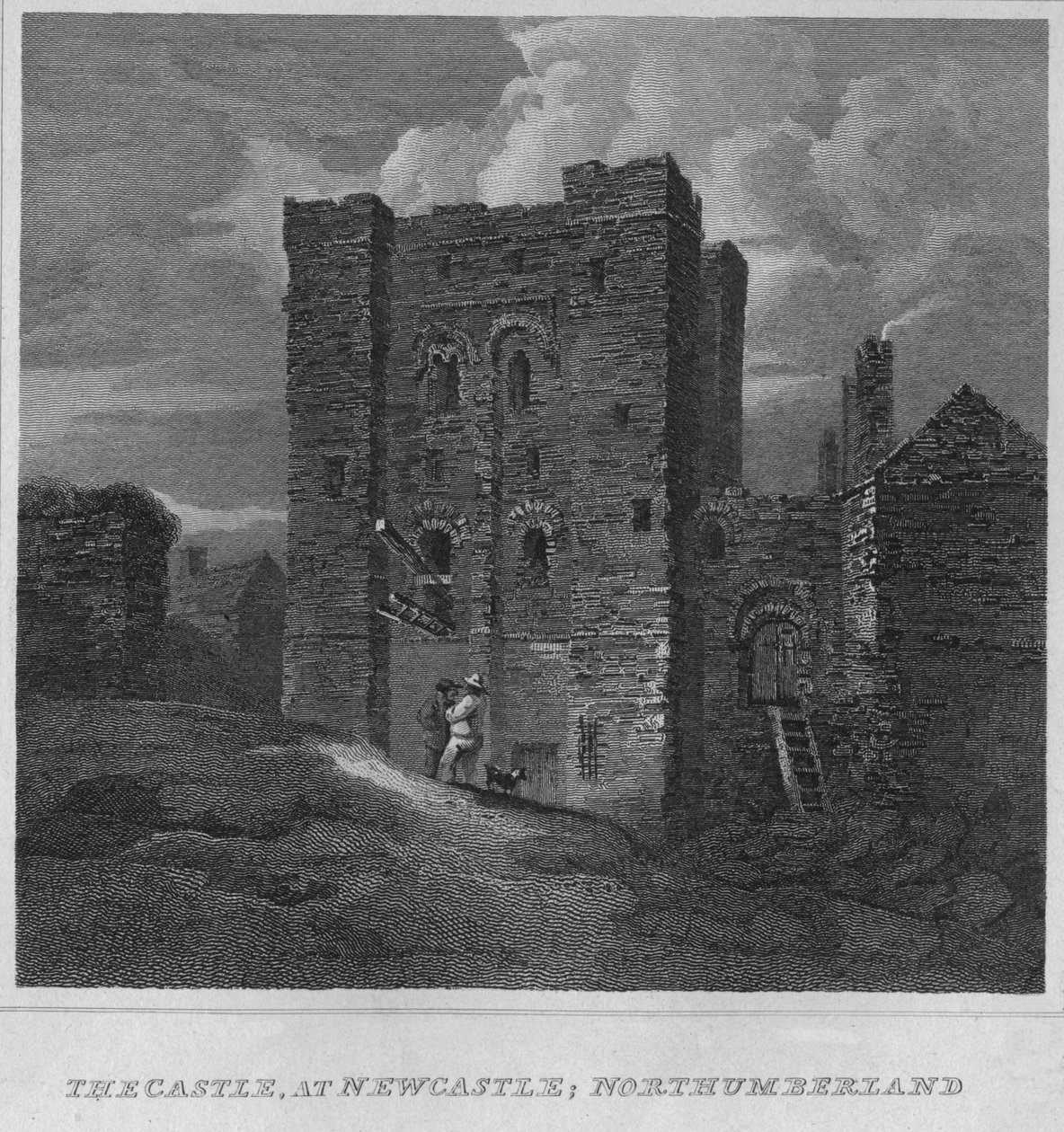Kale, Newcastle, Northumberland, 1814 by John Greig