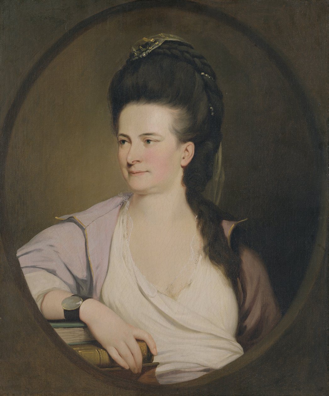 Bilinmeyen Bir Kadın, c.1770 by John Hamilton Mortimer