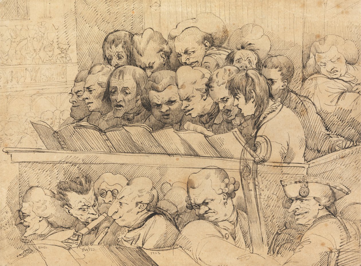 Koro ve Orkestra (Bir Koro Bandosu) by John Hamilton Mortimer