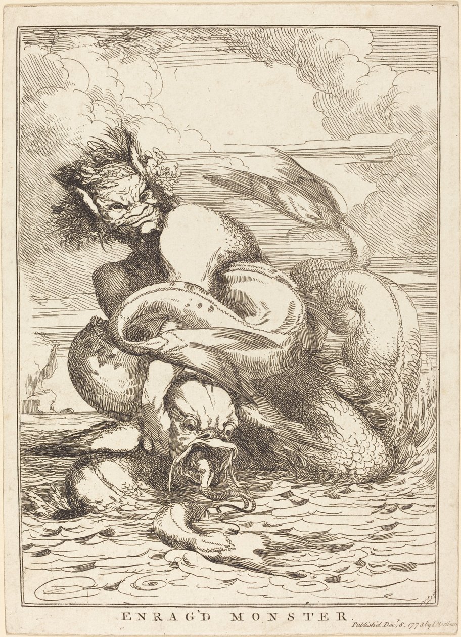 Öfkeli Canavar by John Hamilton Mortimer