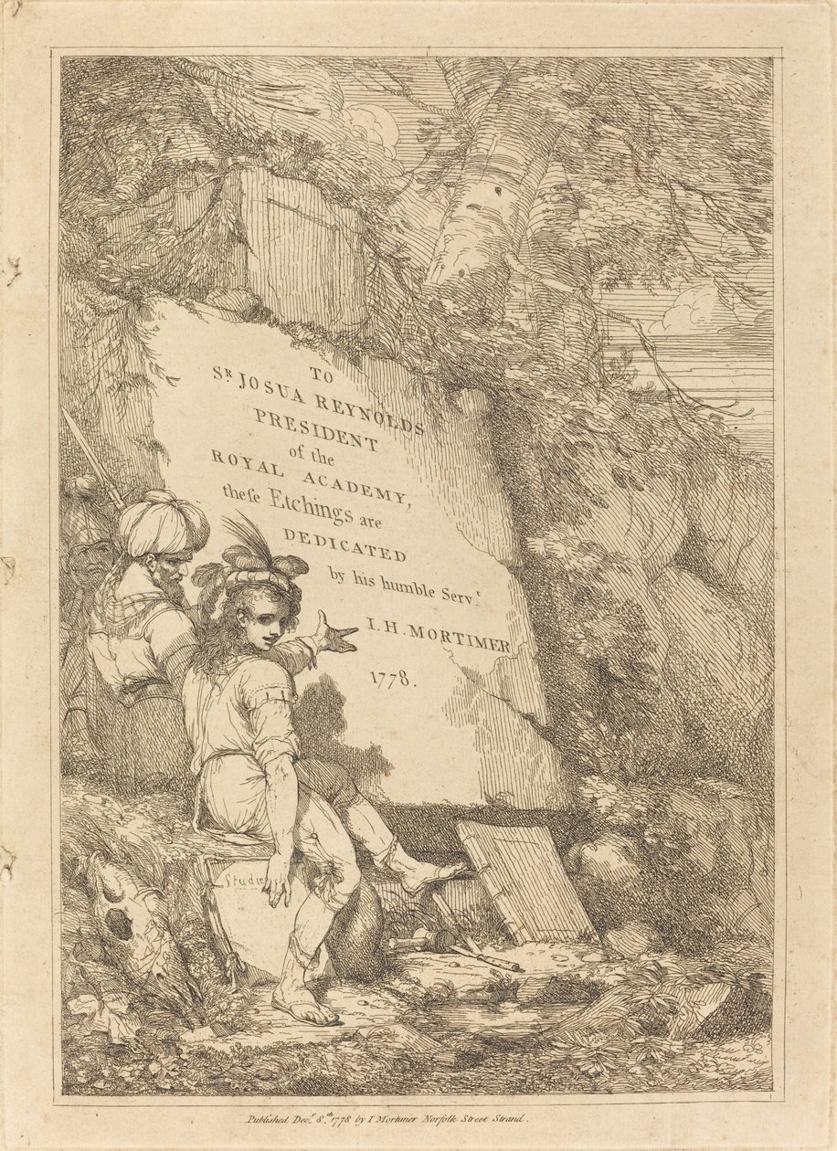 Baş sayfa by John Hamilton Mortimer