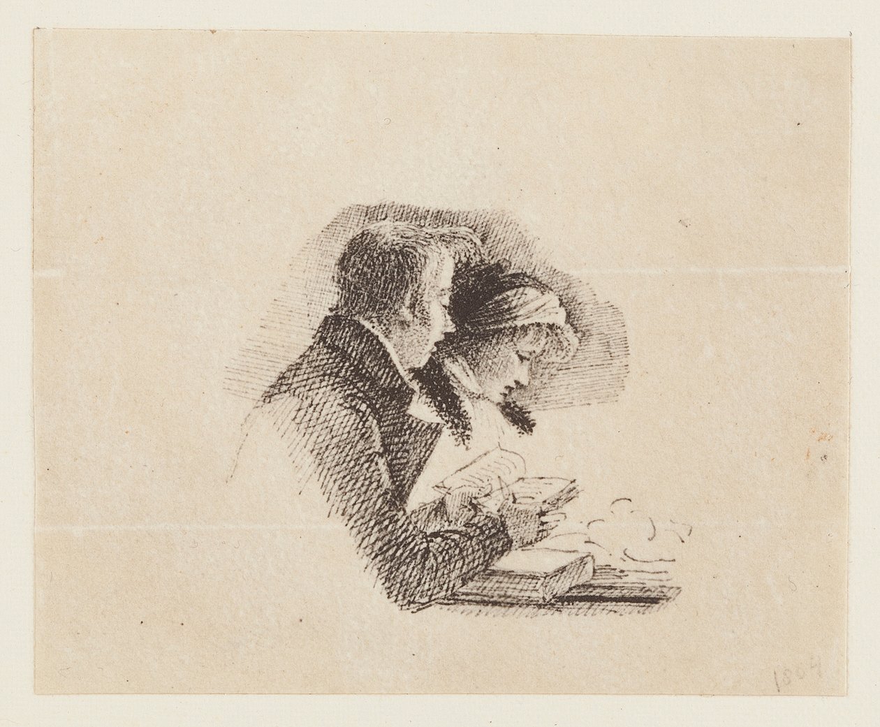 Charles ve Sophia Lloyd, 1804 by John Harden