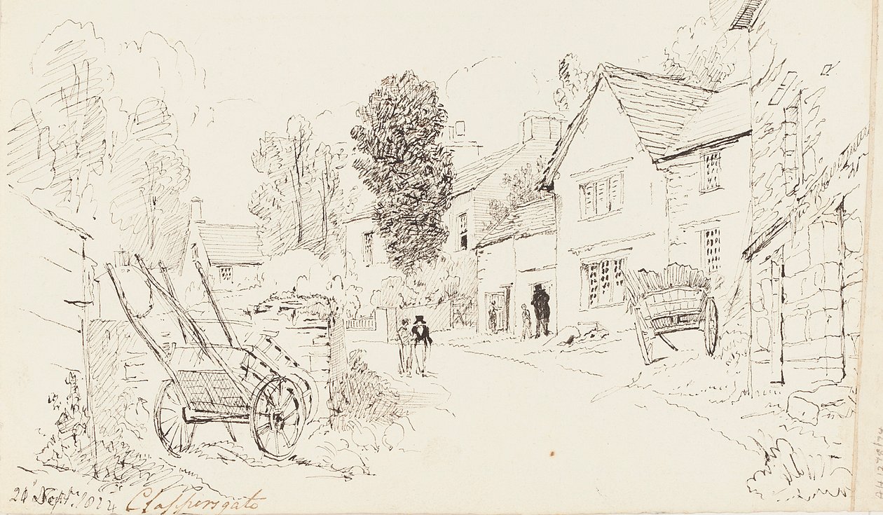 Klaket kapısı, 1823 by John Harden