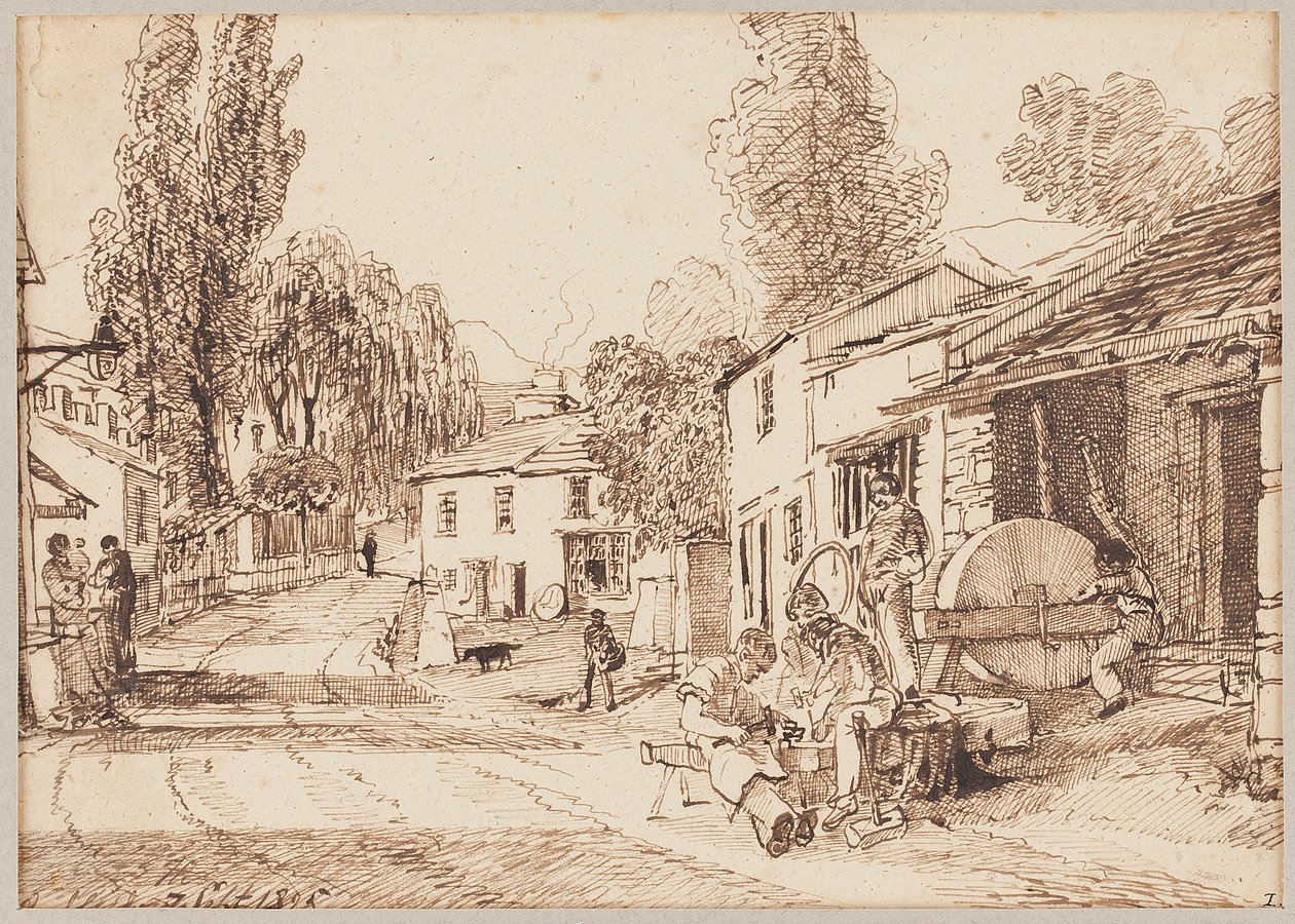Pazar yeri, 1825 by John Harden