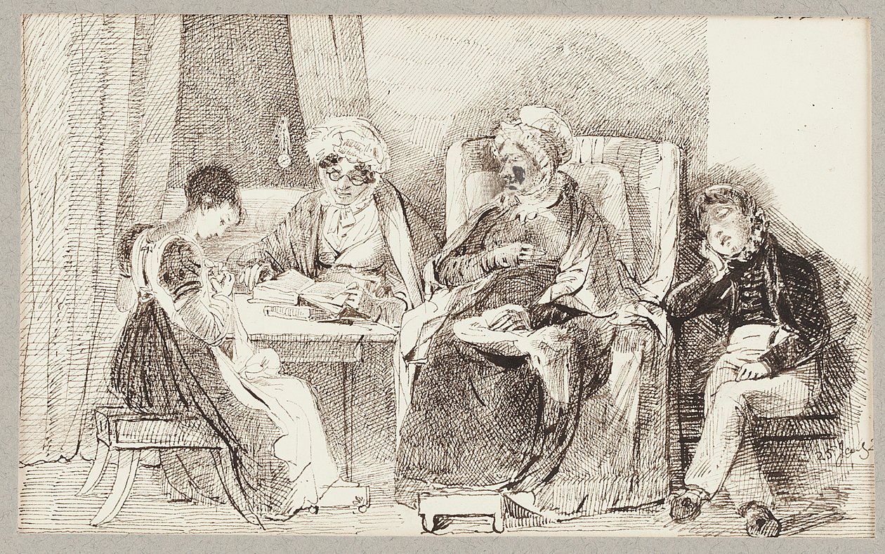 Hasta ve dinlenme, 1824 by John Harden