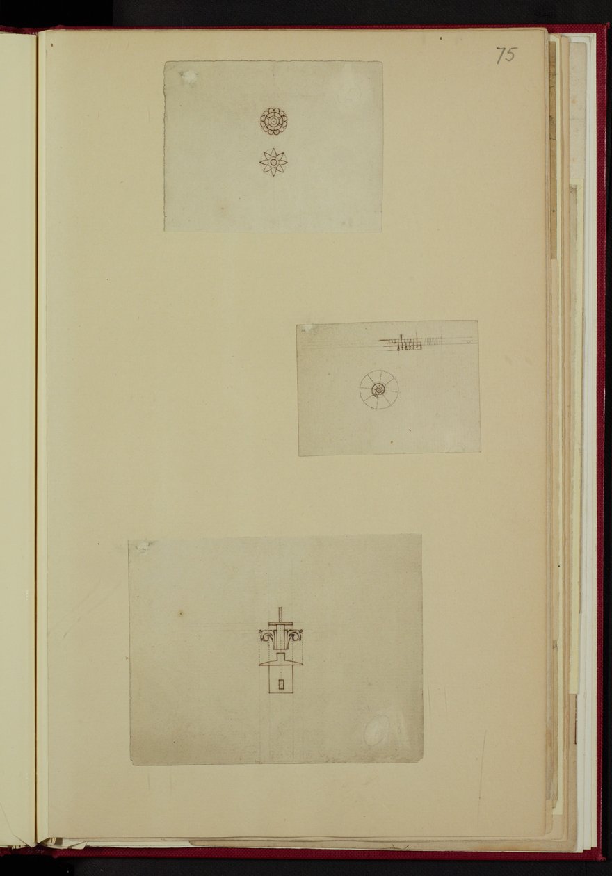 Drawings for the MSS  by John Harrison