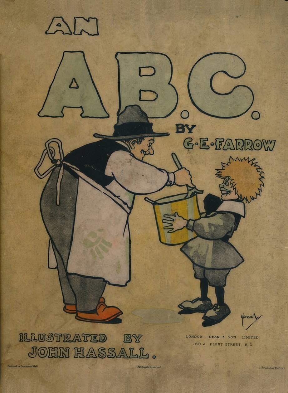 Bir A.B.C. of Everyday People / J. Hassall / İllüstrasyon, 1903 by John Hassall