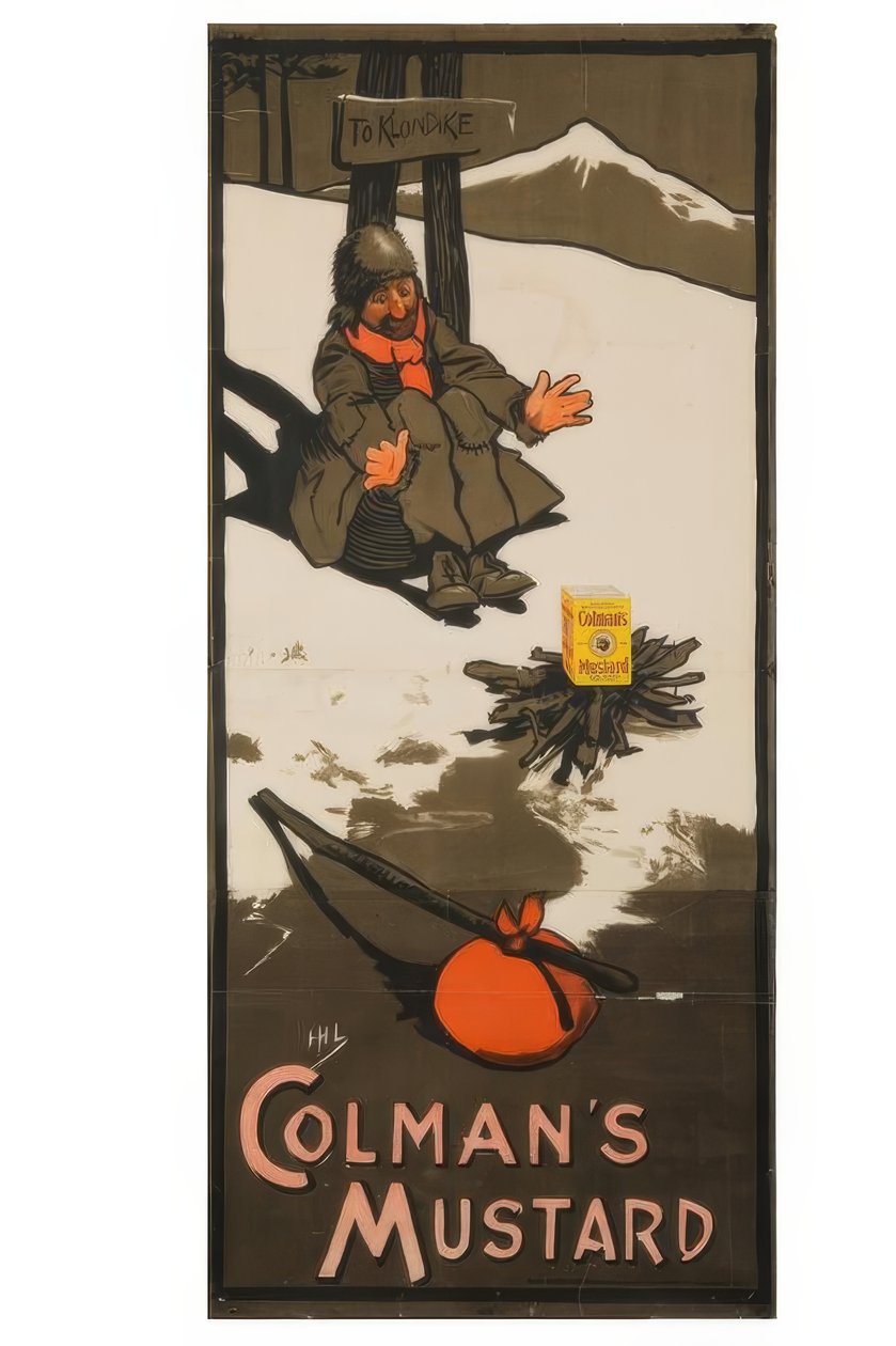 Colmans hardalı / J. Hassall / Plakat, 1898 by John Hassall