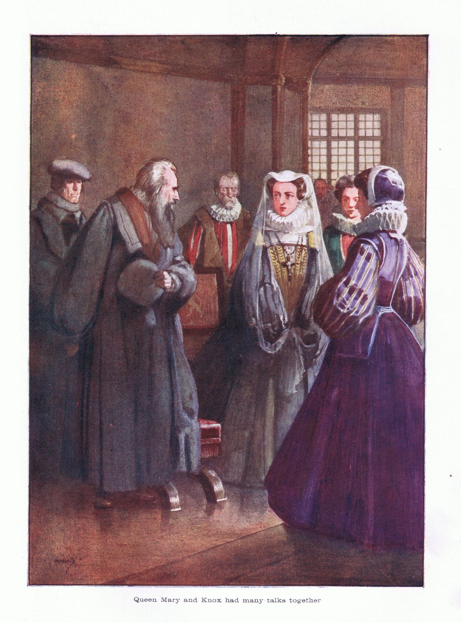 Queen Mary ve Knot birlikte birçok görüşme yaptı by John Hassall