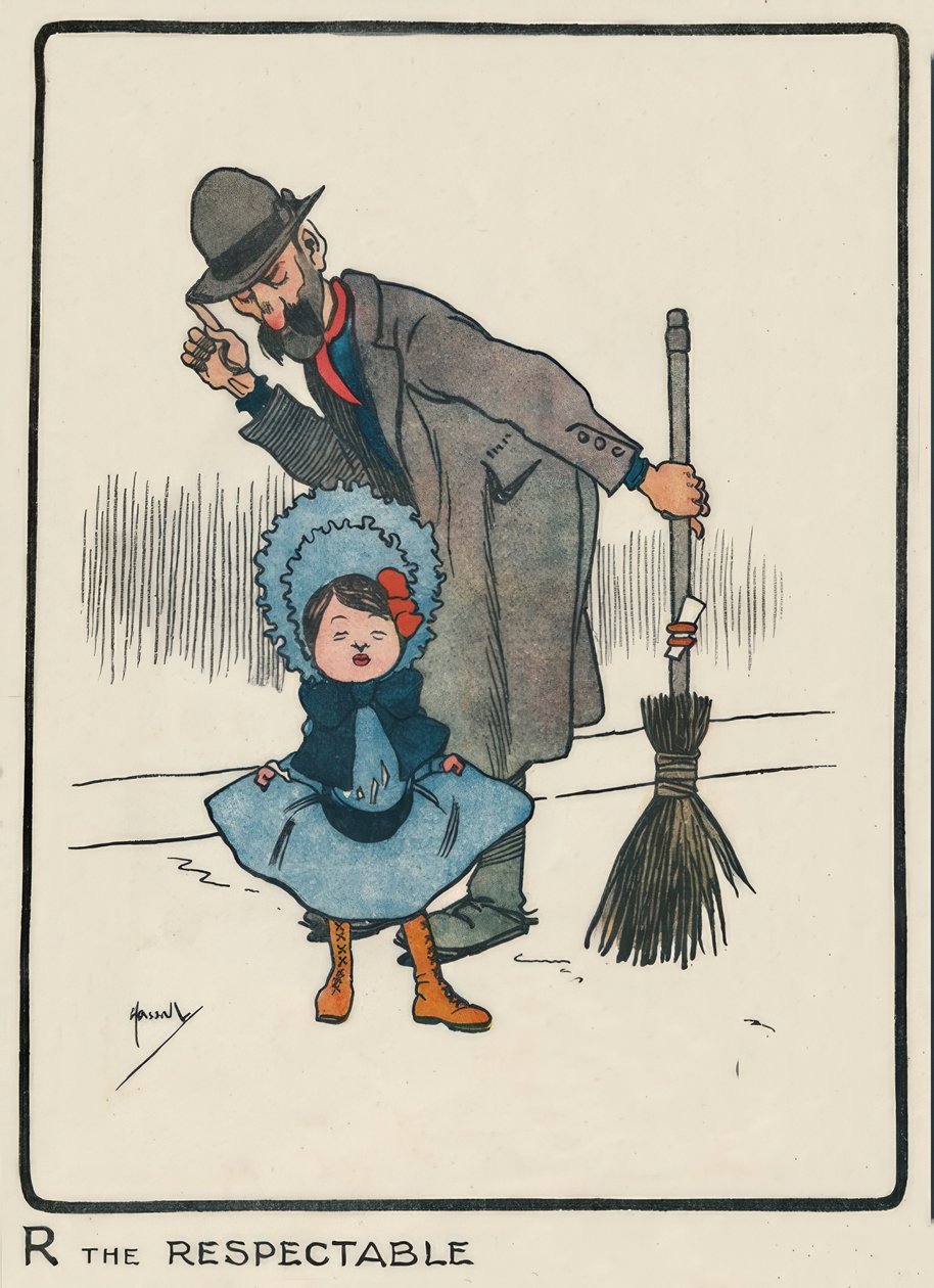 R Saygın / J.Hassall / Zeichnung, 1903 by John Hassall