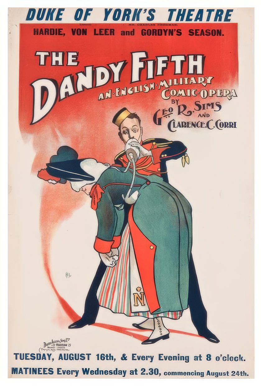 "Zekice Beşinci" / J. Hassall / Plakat, 1898 by John Hassall