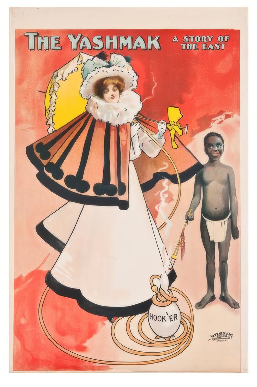 "Bir Doğu Hikayesi Yaşmak" / J. Hassall / Plakat, 1897 by John Hassall