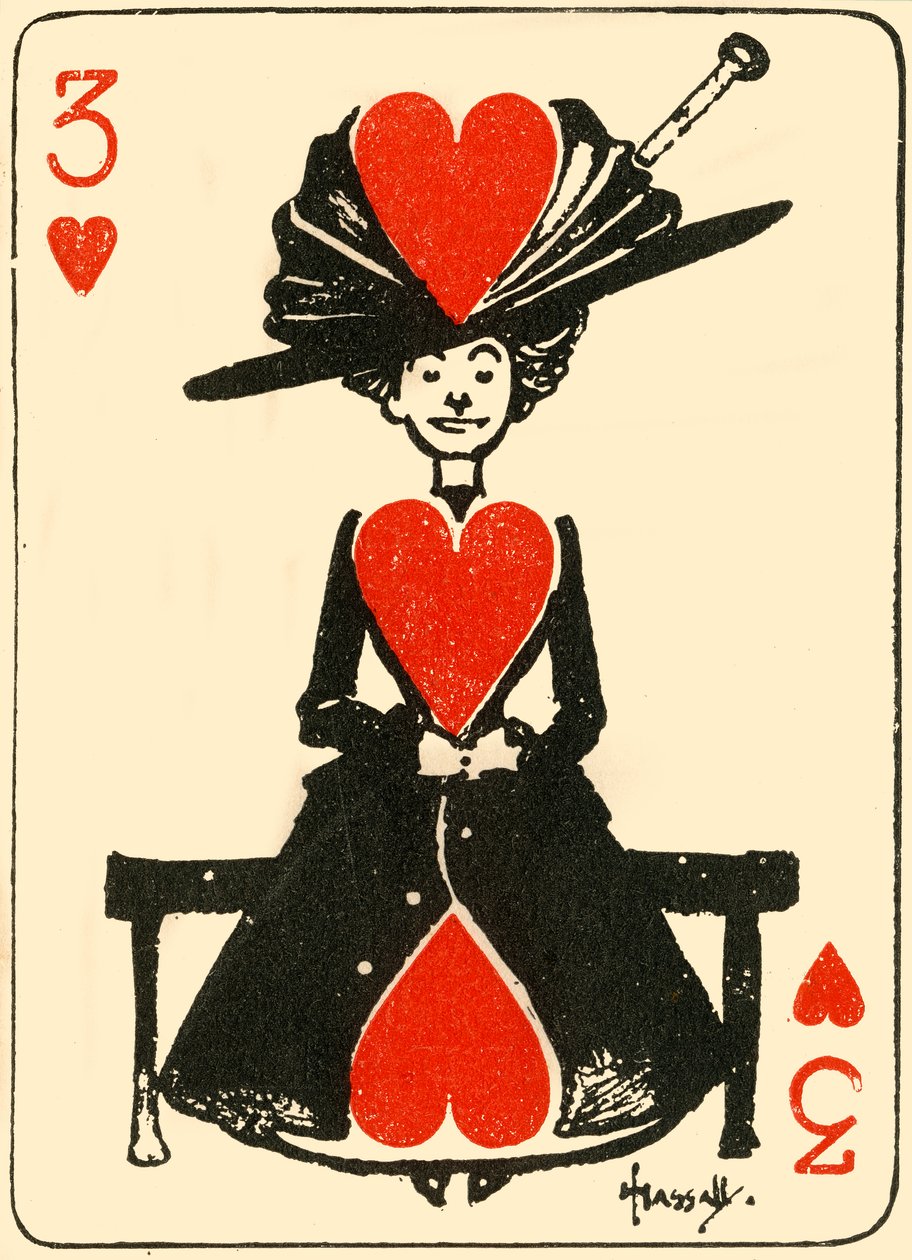 Kupa üçlüsünden bekleyen bakire, 1910. by John Hassall