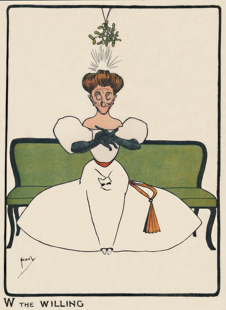 W the Willing / J. Hassall / çizim, 1903 by John Hassall