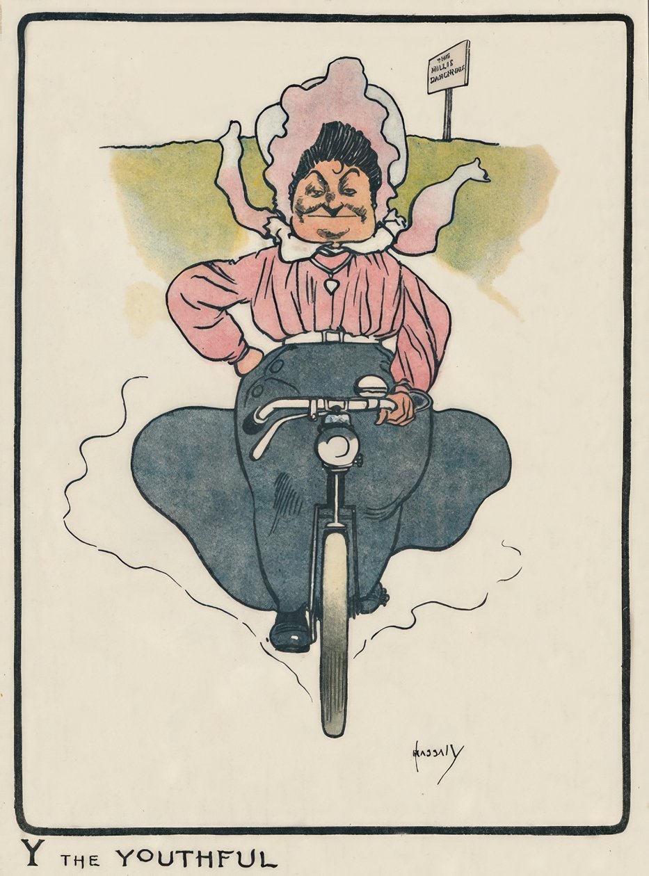Y the Youthful / J. Hassall / çizim, 1903 by John Hassall