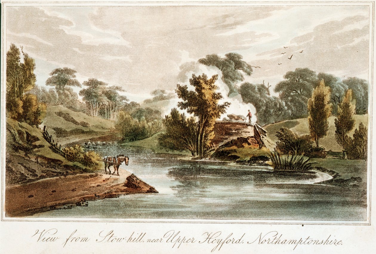 Upper Heyford, Northamptonshire, 1819 yakınlarındaki Stow Tepesi