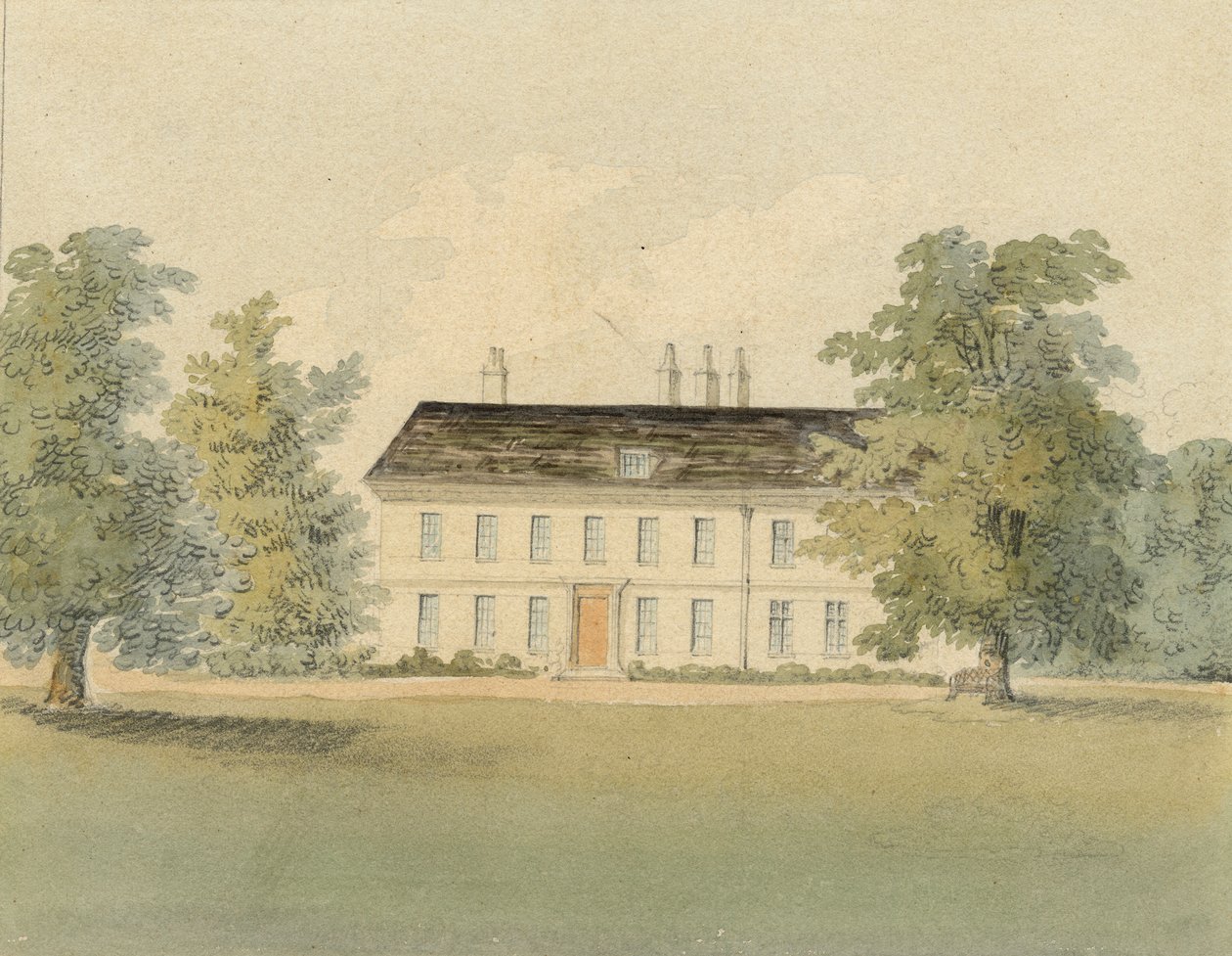 Papaz Papaz Drummond, 1823 (kağıt üzerine suluboya) by John Hassell