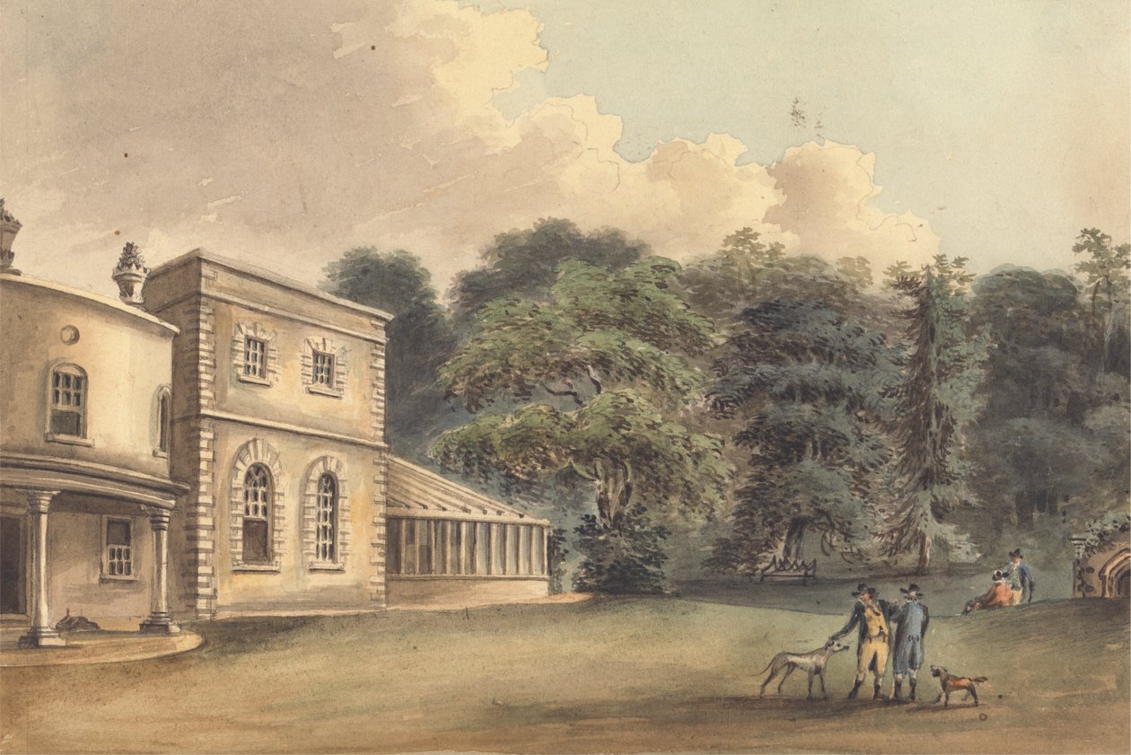 Pit-Palace, Epsom, Thomas Jeudwine'ın Koltuğu, Esq. by John Hassell