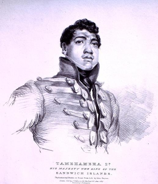 Tamehameha 2: Majesteleri Sandviç Adaları Kralı (lito) by John Hayter
