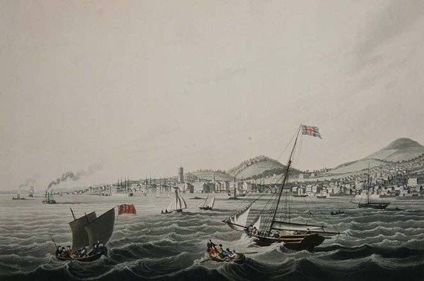 Dundee Kasabası, pub. Smith & Elder tarafından by John Heaviside (after) Clark