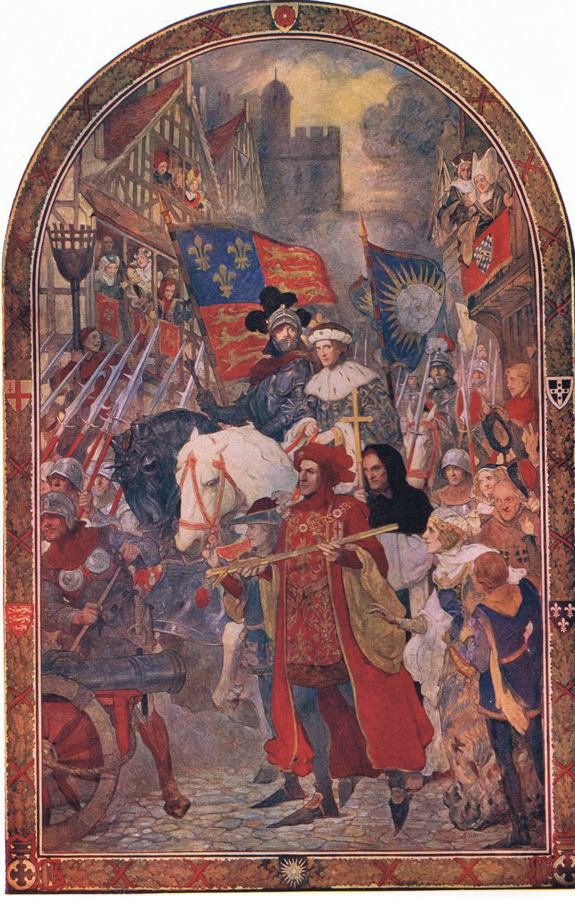 Henry VI. Barnet Savaşı 1471: Waverley Book Company Limited tarafından yayınlanan Cassells History of the British People