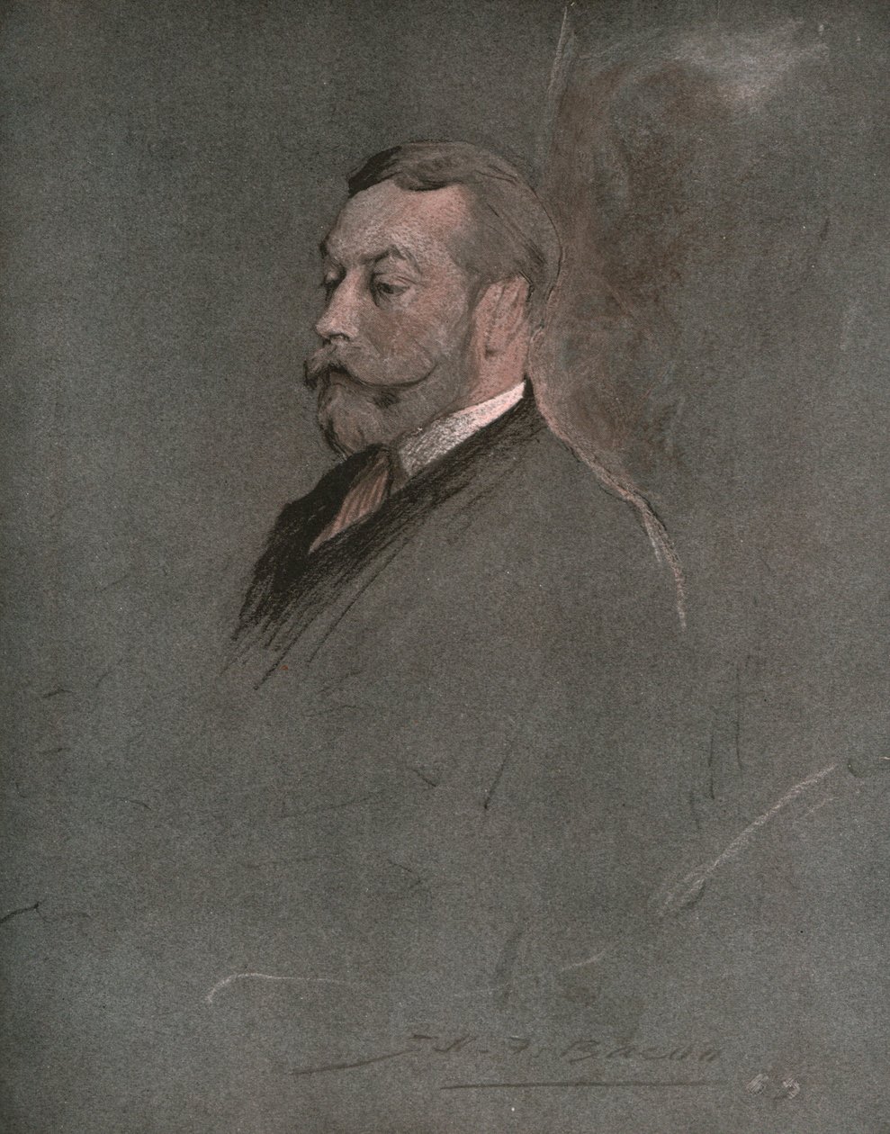 Majesteleri Kral George V, 1910. by John Henry Frederick Bacon