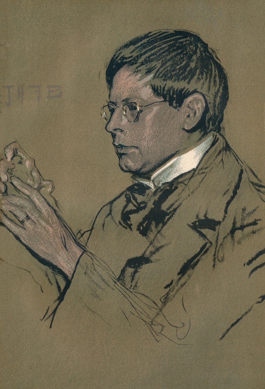 Sir George James Frampton 1860-1928, İngiliz heykeltıraş, c1901 by John Henry Frederick Bacon