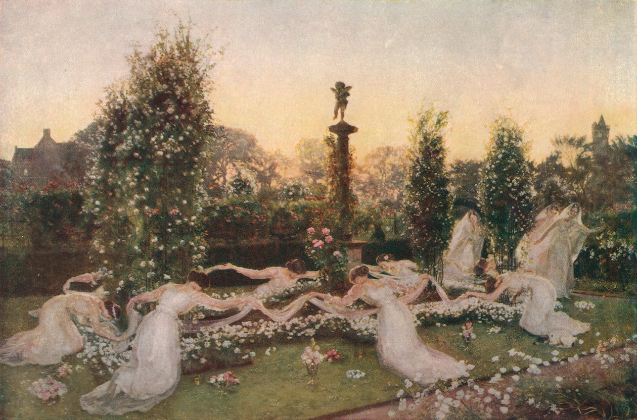 Aşk Tanrısı Bahçesi, c1900, 1912 by John Henry Lorimer