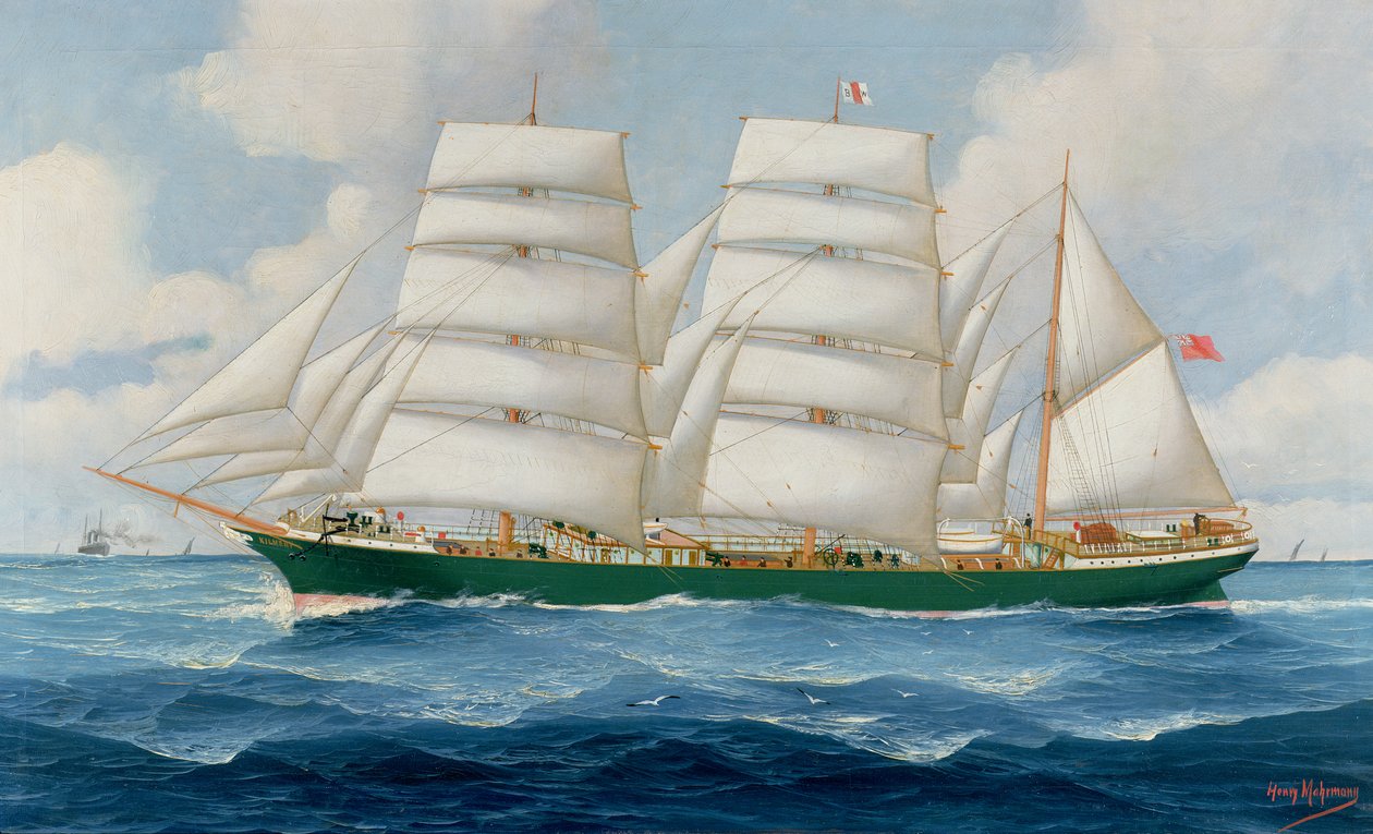 Barque Kilmeny by John Henry Mohrmann