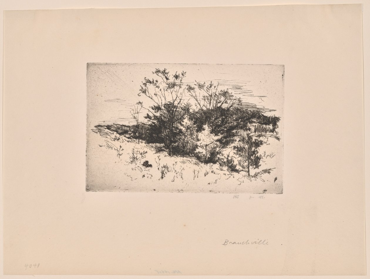 Sonbahar Manzarası by John Henry Twachtman