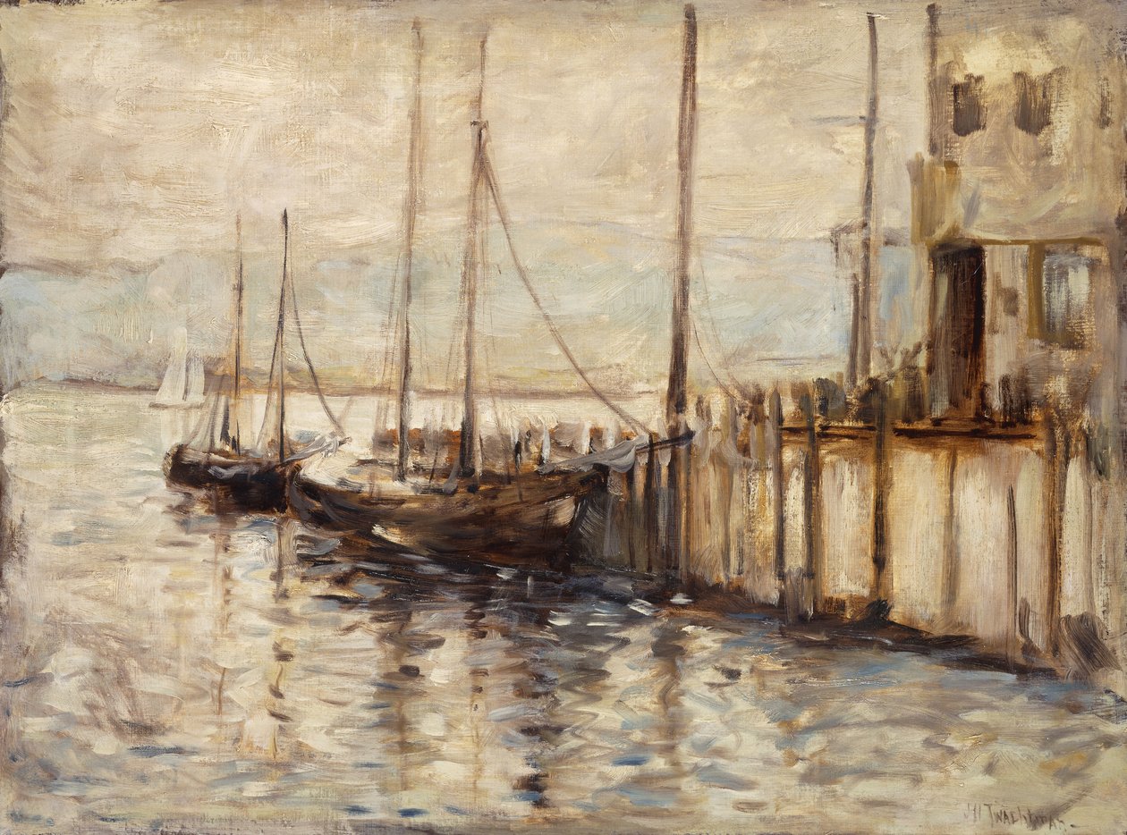 Limanda Balıkçı Teknesi, by John Henry Twachtman