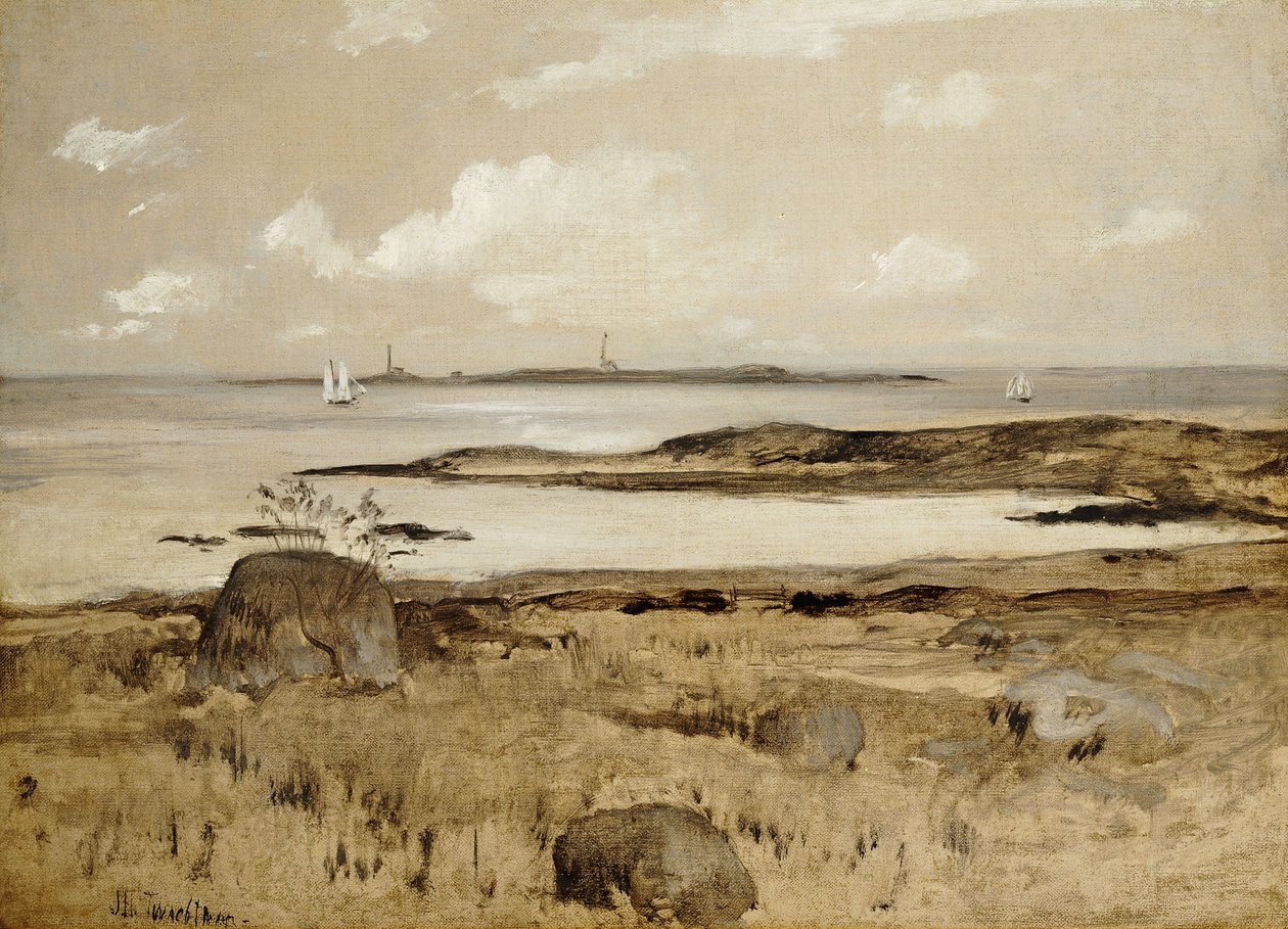 Gloucester Sahili, by John Henry Twachtman