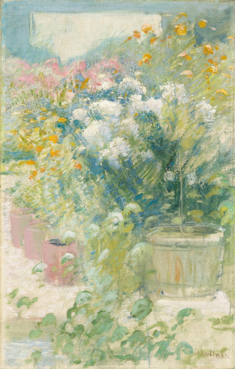 Serada, 1895 dolayları (tuval üzerine yağlı boya) by John Henry Twachtman