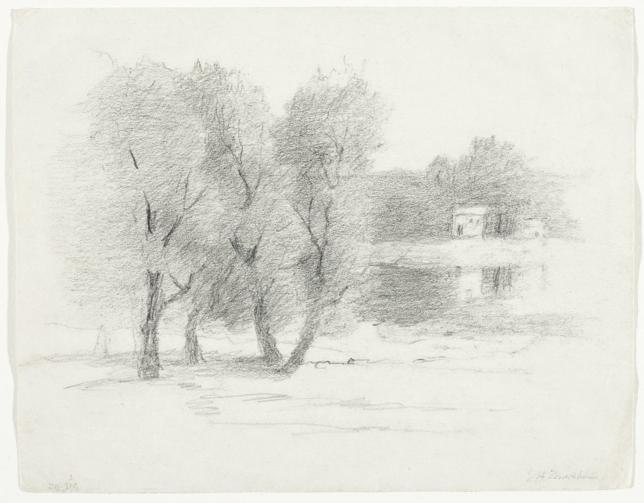 Manzara, 19. yüzyılın sonu - 20. yüzyılın başı by John Henry Twachtman