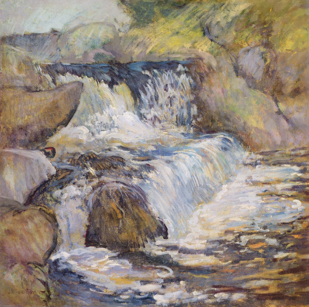Çağlayan, c.1889 by John Henry Twachtman
