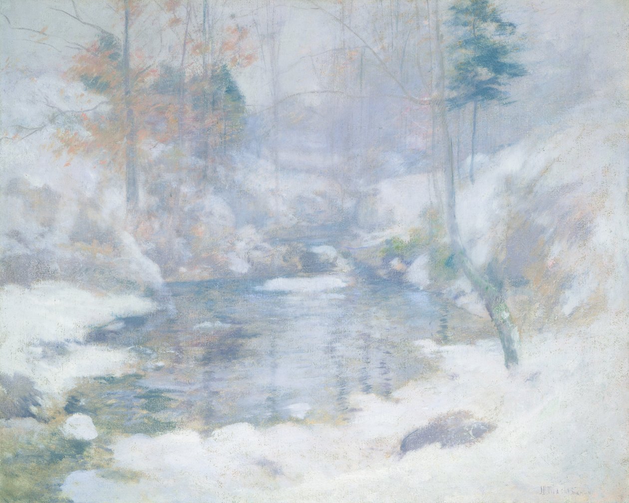 Kış Uyum by John Henry Twachtman
