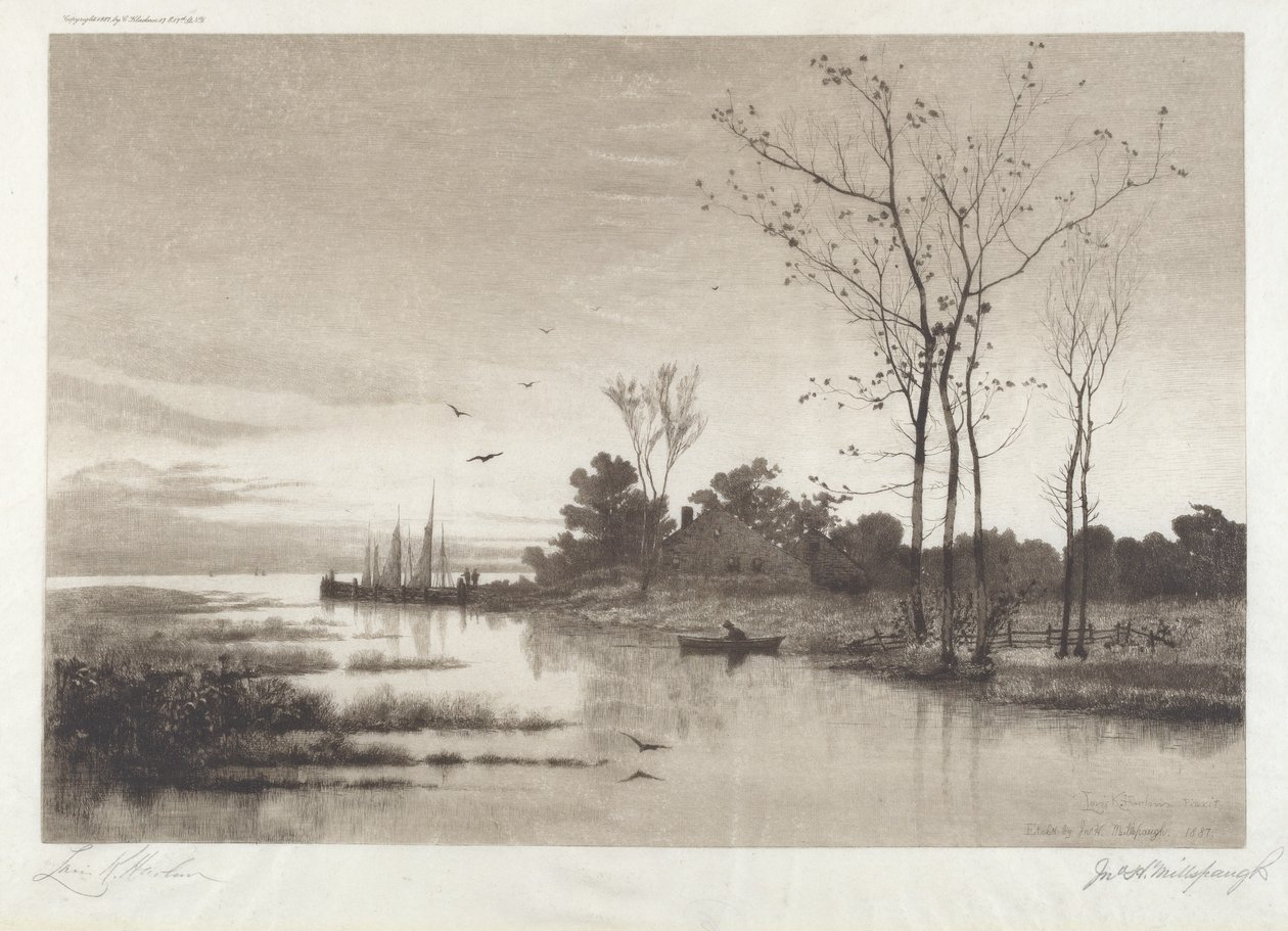 Shrewsbury Nehri by John Hill Millspaugh