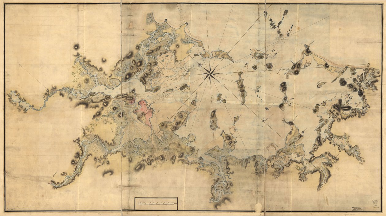 [Boston Harbour, çevresiyle birlikte, &c. by John Hills