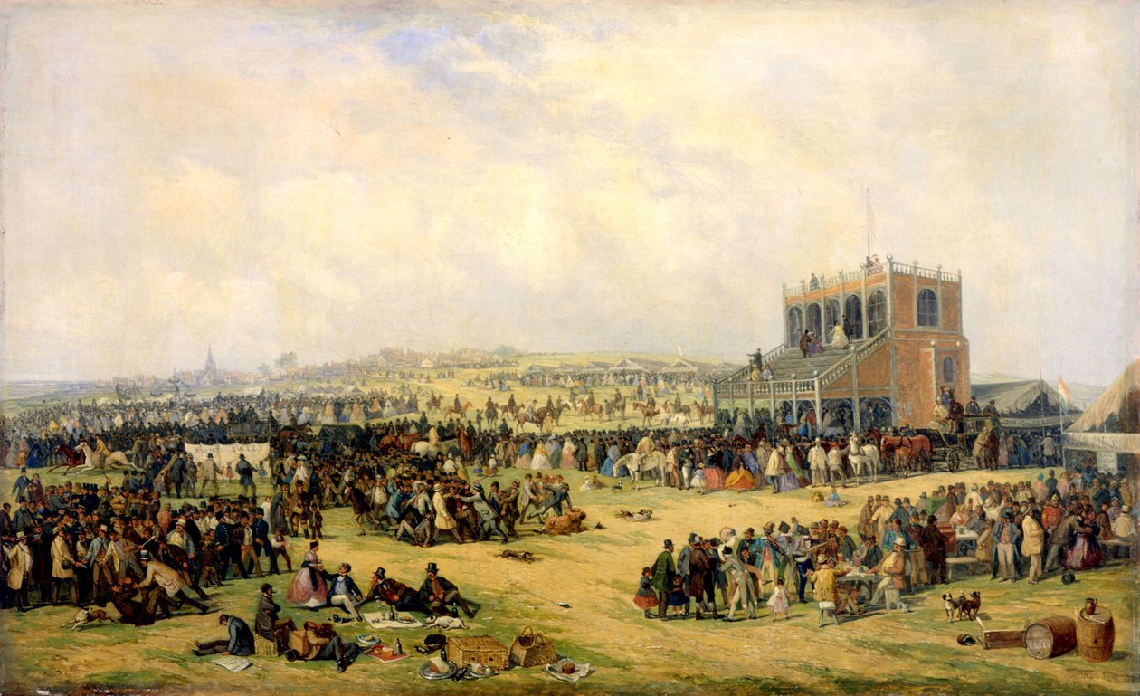 Nottingham Yarışları, 1865 by John Holland