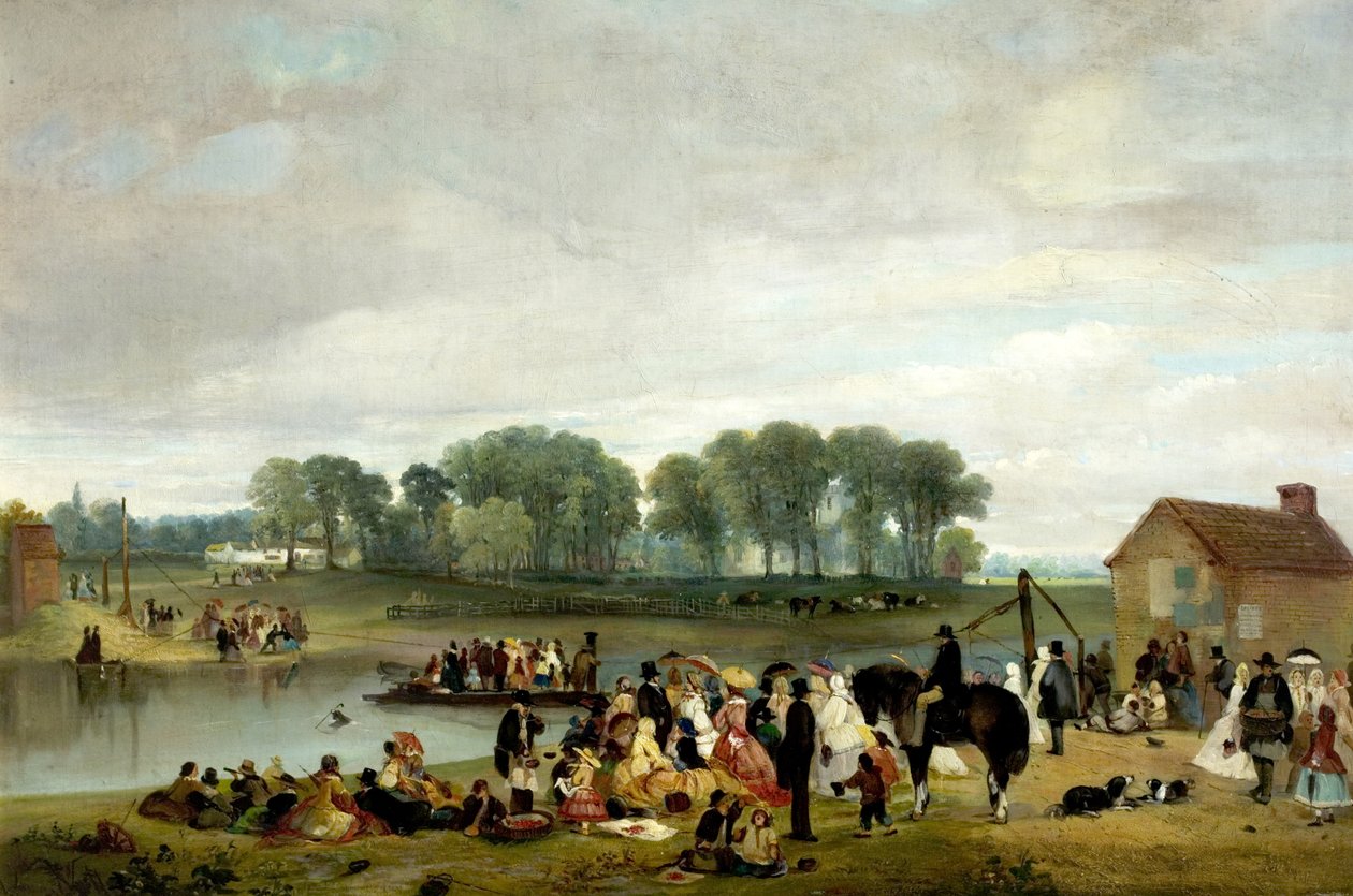 Wilford Feribotu, Nottingham (Kiraz Küpeler) by John Holland