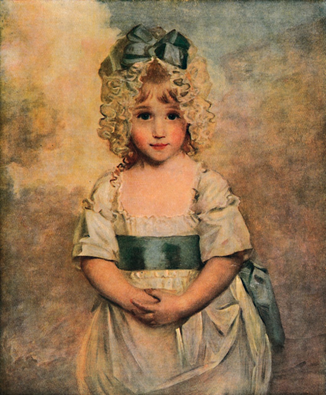 Charlotte Augusta Papendiek, Beş Yaşında, 1788, 1914. by John Hoppner