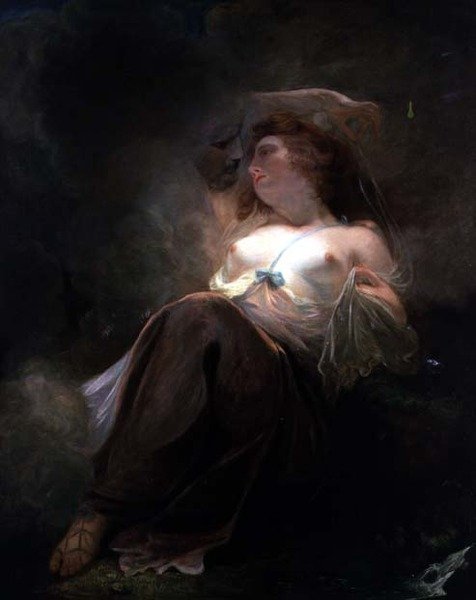 Jüpiter ve İo by John Hoppner