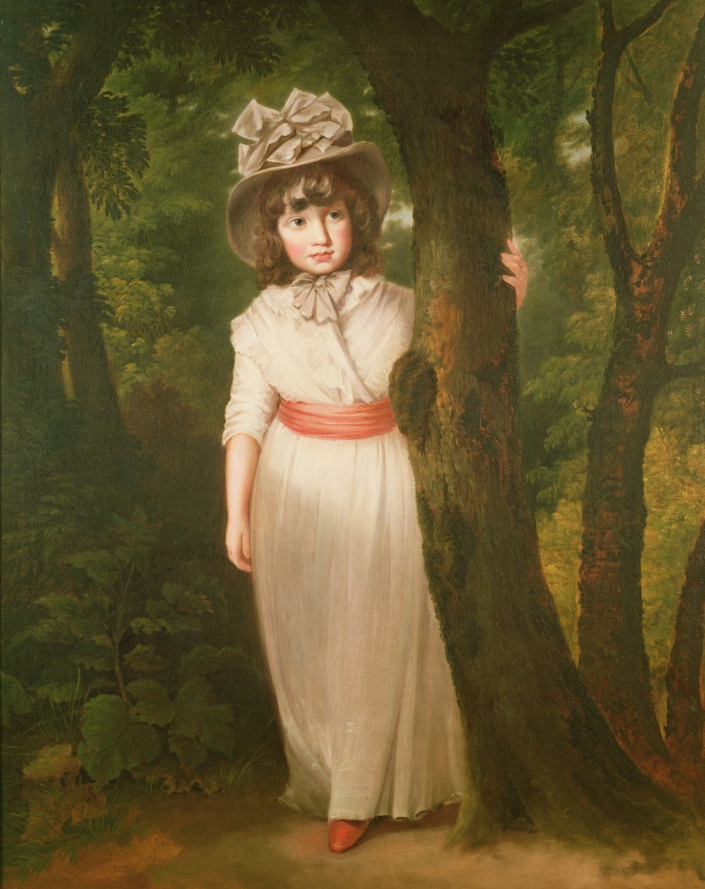 Bayan Harriett Anne Seale Bo-Peep olarak by John Hoppner