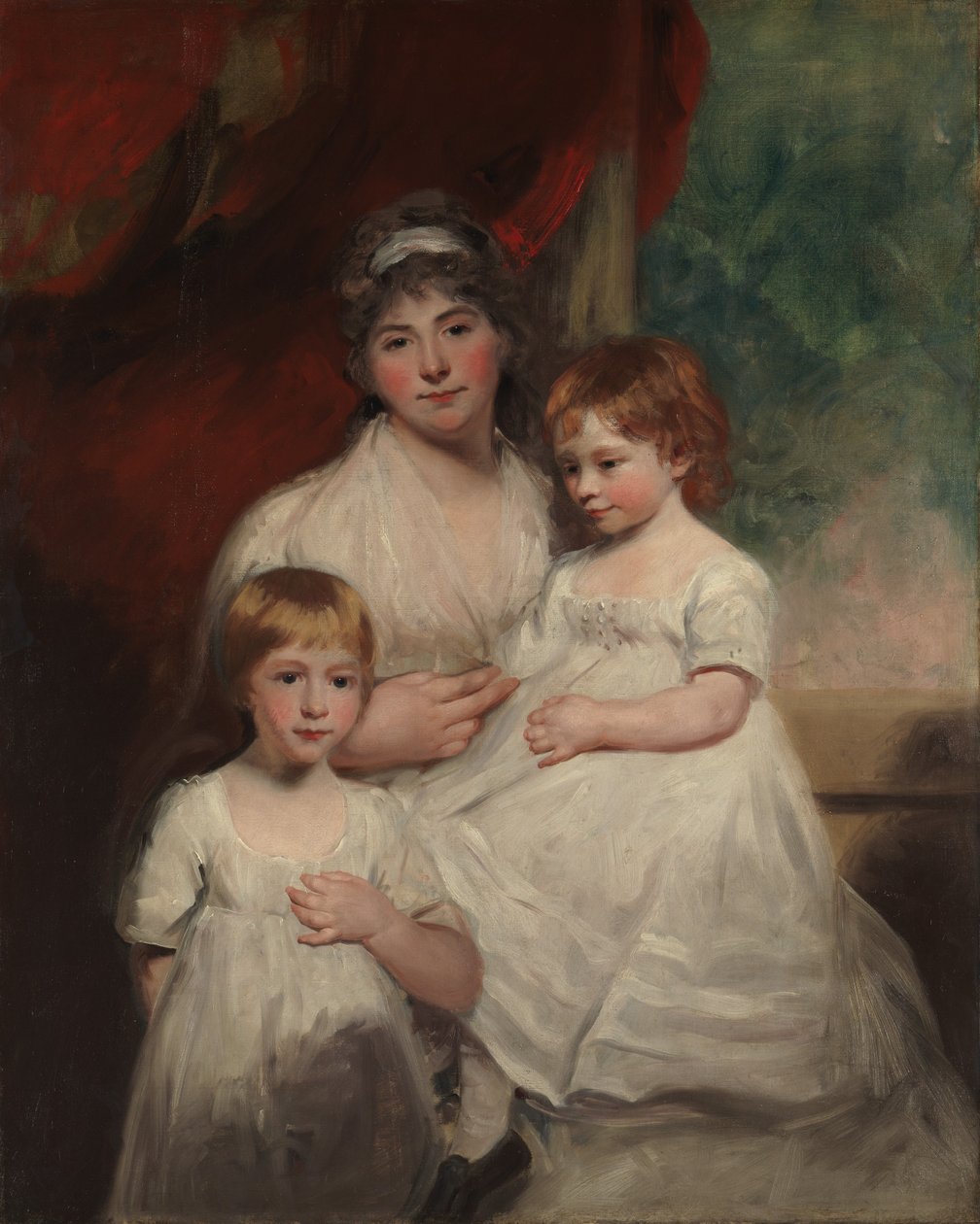 Bayan John Garden Ann Garden, 1769-1842 ve Çocukları..., 1796 veya 1797. by John Hoppner